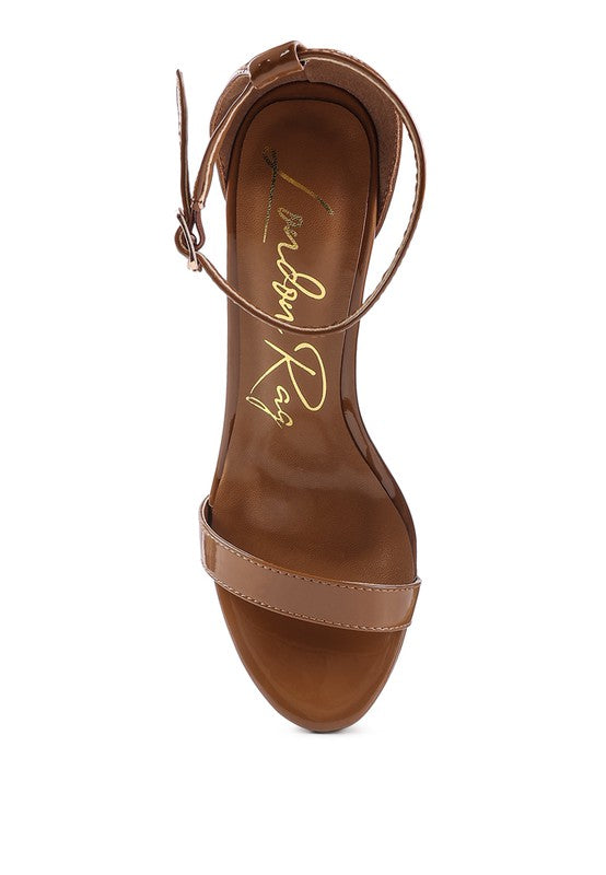 My mains high platform stiletto sandals