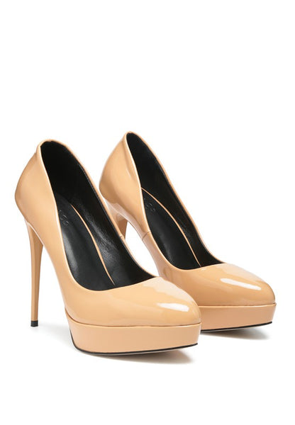 Stiletto high heel dress shoe