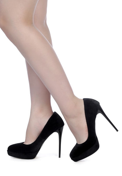 Stiletto high heel dress shoe