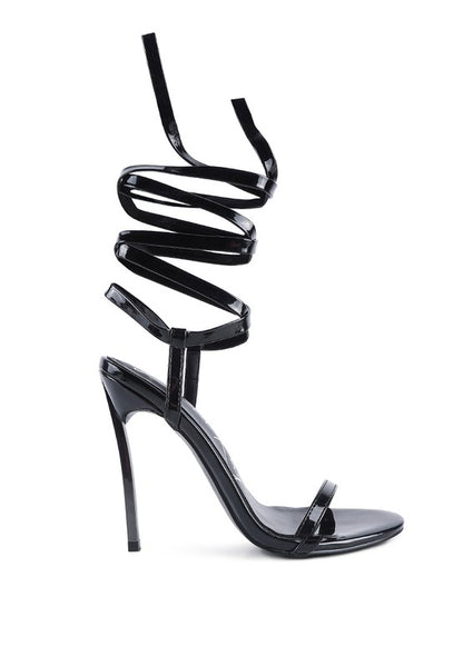 Smacker stiletto lace up sandal