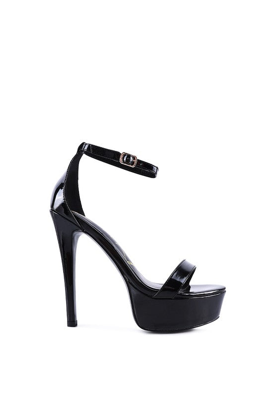 My mains high platform stiletto sandals