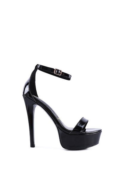 My mains high platform stiletto sandals