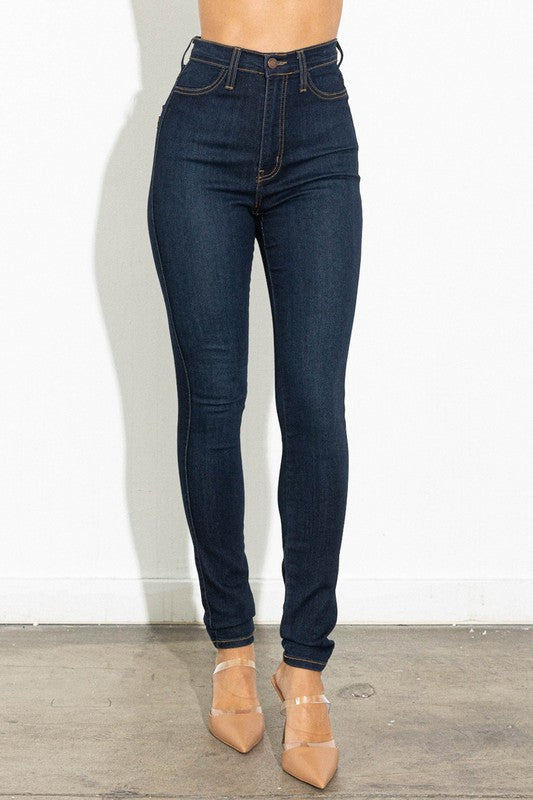 High waisted classic skinny