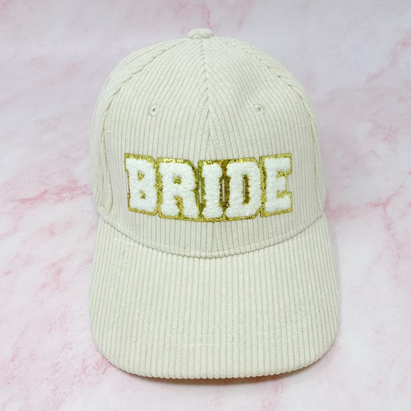 Bride Corduroy Ball Cap