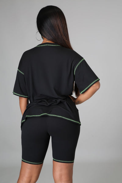 She A Baddie Short Set