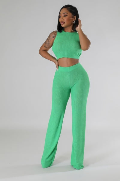 Duo Chic two pieces pant set