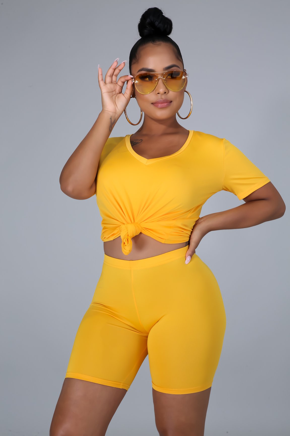 On the go short set