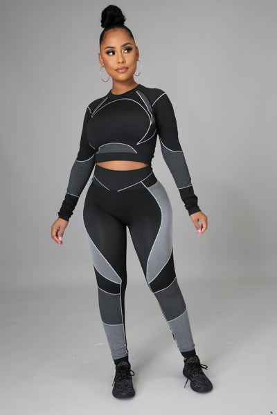 gym life legging set